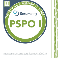 Professional Scrum Product Owner I